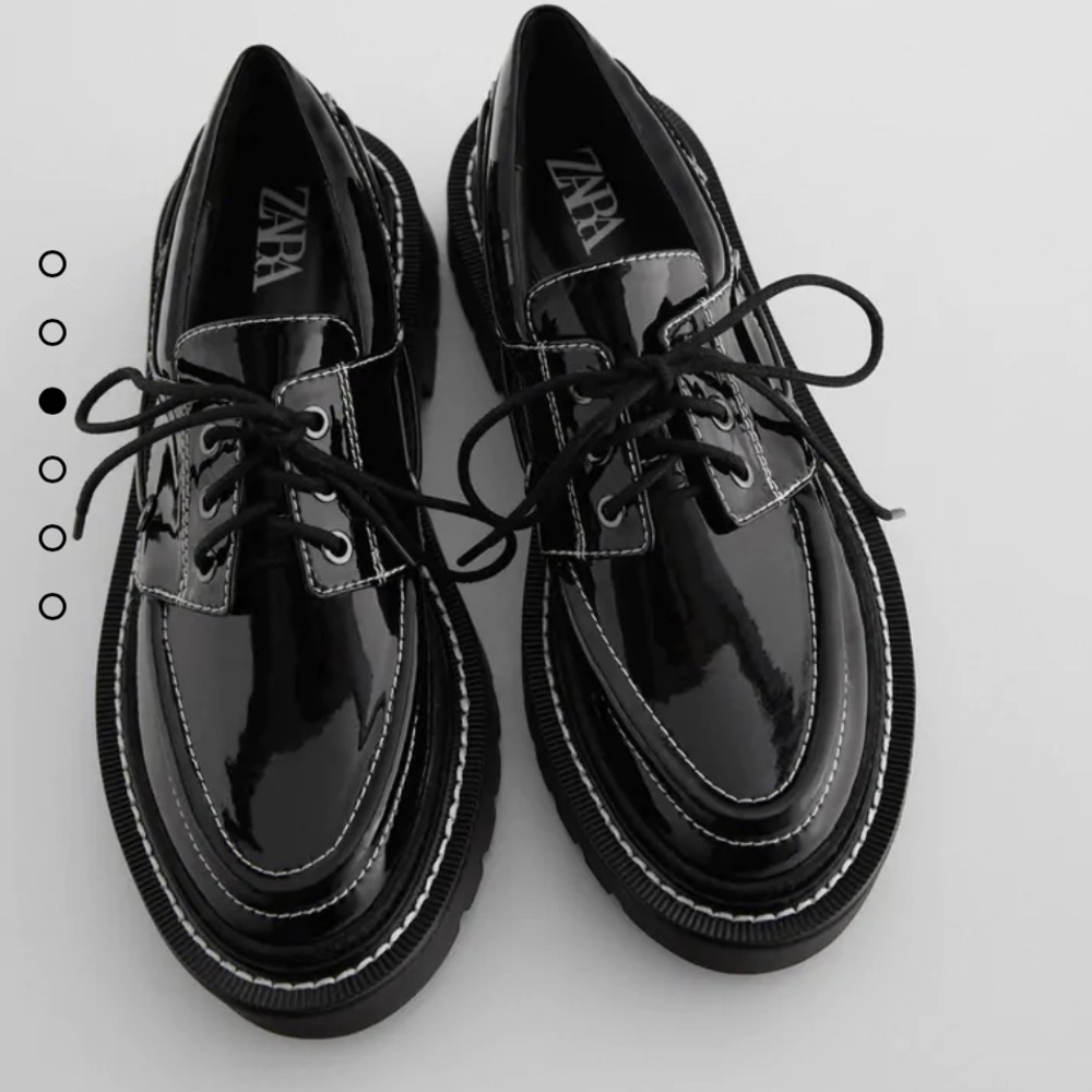 Zara boat shoes